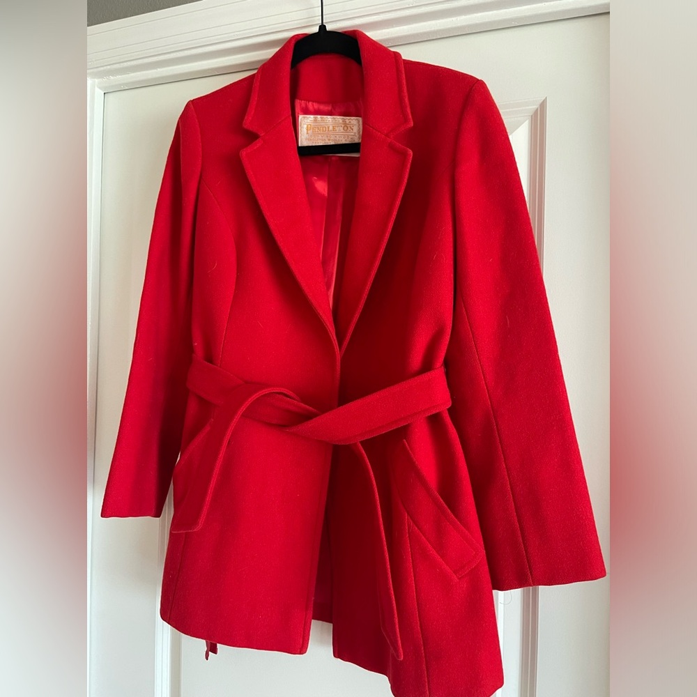 Pendleton Women’s Red peacoat